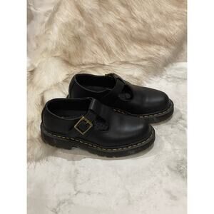 Dr. Martens Doc Martens Polly smooth leather mary janes buckle shoes size 6